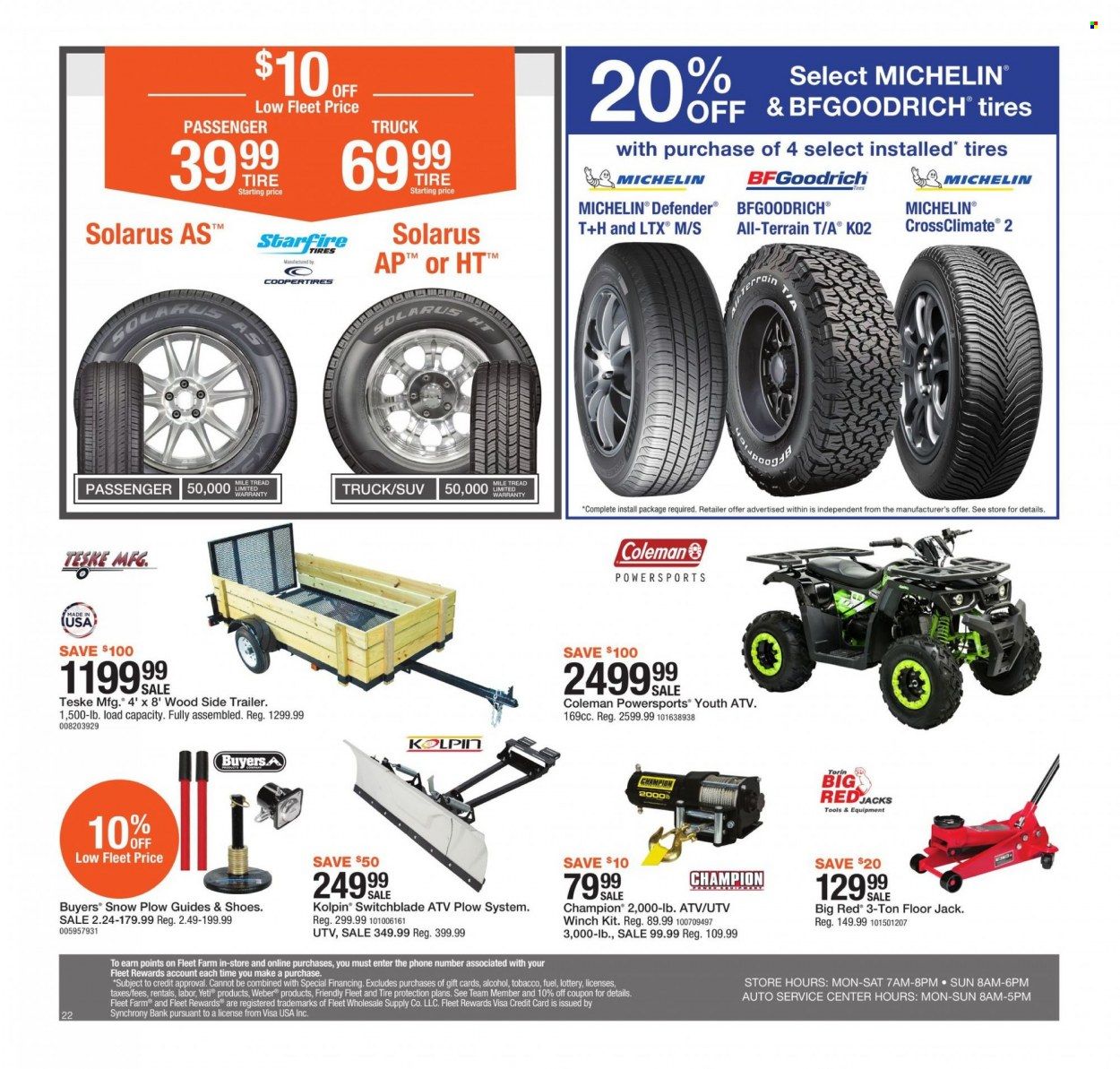 Fleet Farm (IA, MN, ND, WI) Weekly Ad Flyer January 29 to February 5
