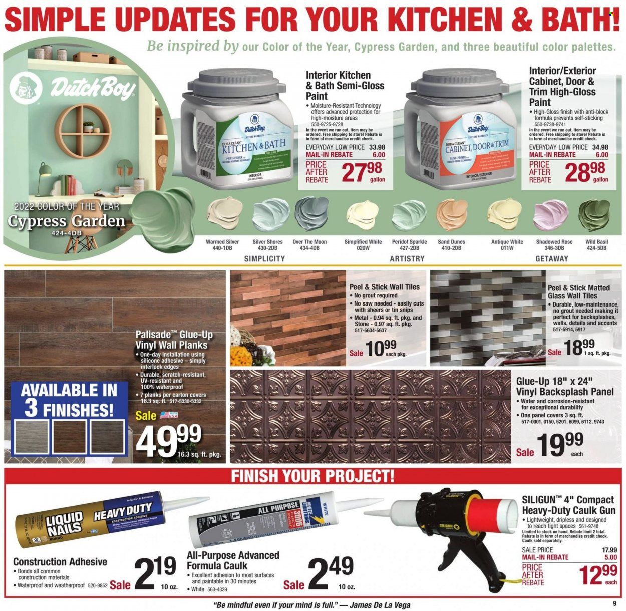 Menards Weekly Ad Flyer January 29 to February 5