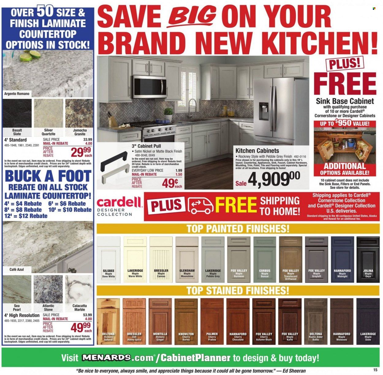 Menards Weekly Ad Flyer January 29 to February 5