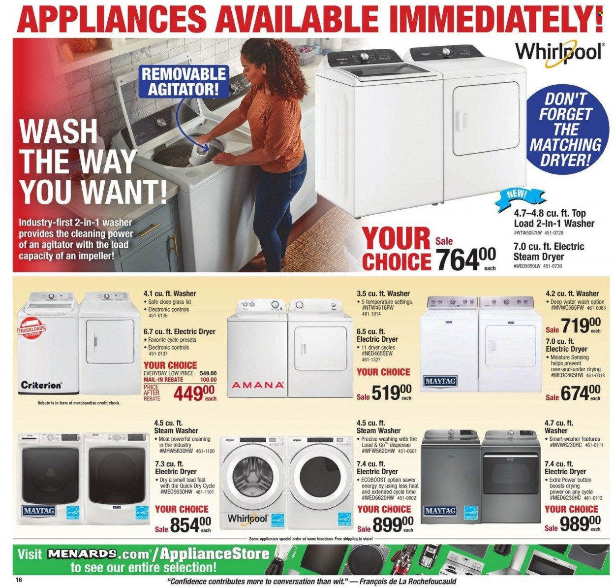 Menards Weekly Ad Flyer January 29 to February 5