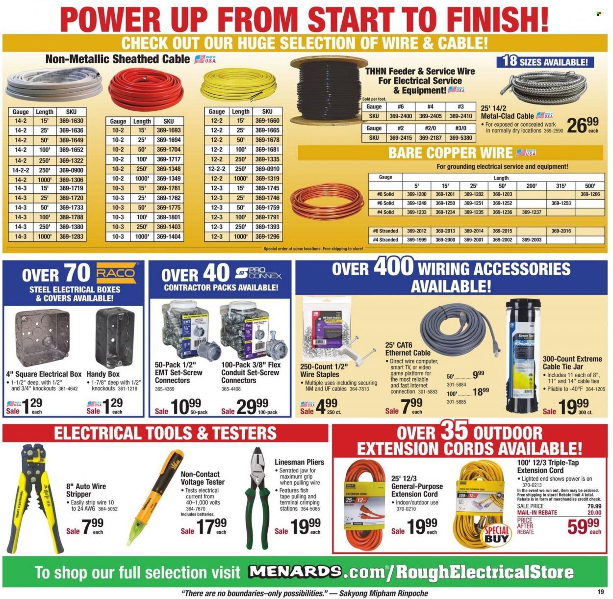 Menards Weekly Ad Flyer January 29 to February 5