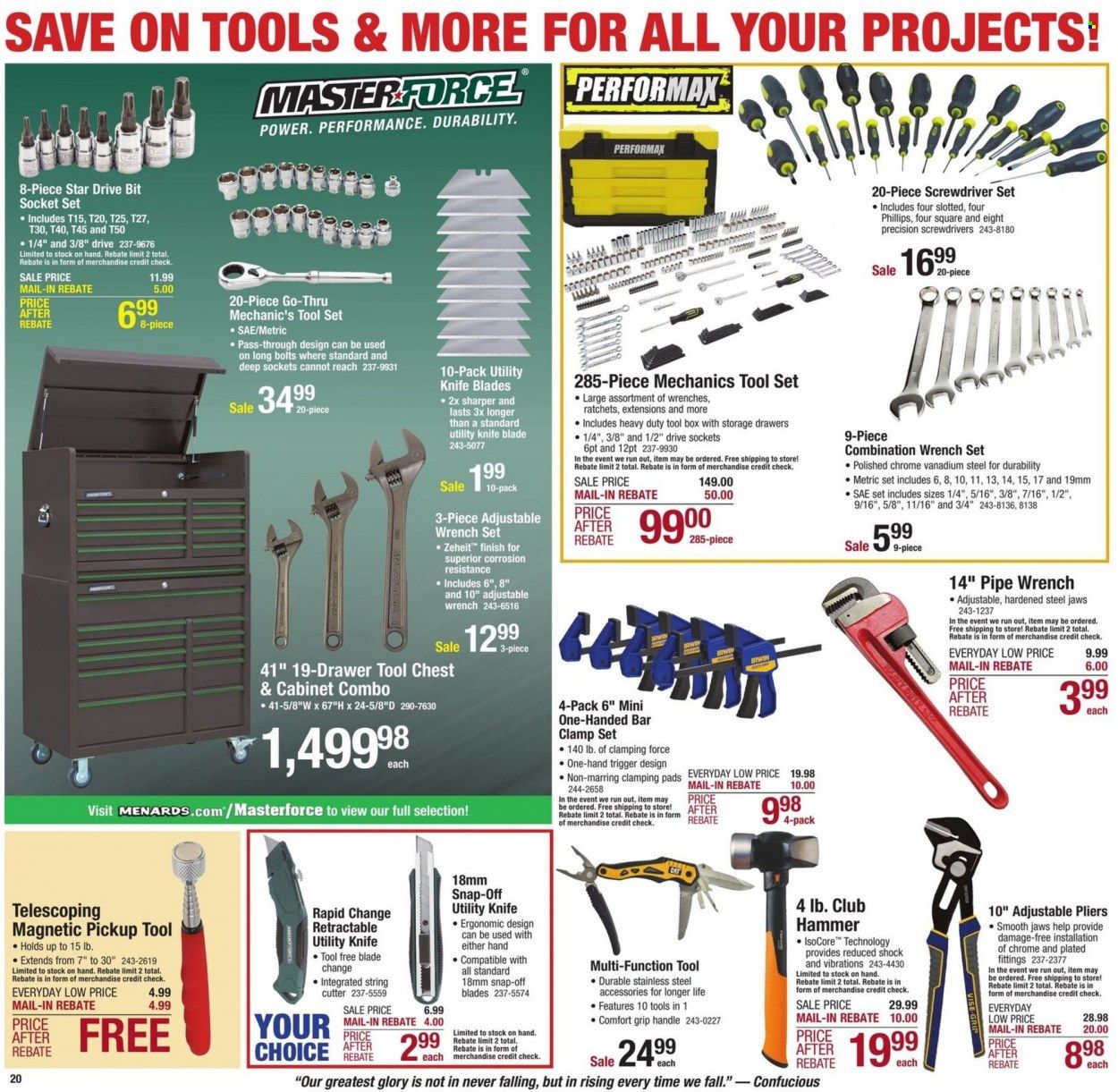 Menards Weekly Ad Flyer January 29 to February 5