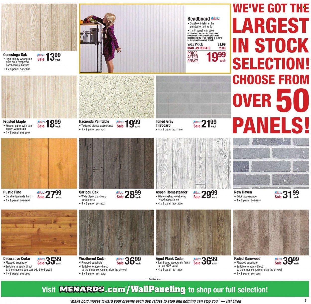 Menards Weekly Ad Flyer January 29 to February 5