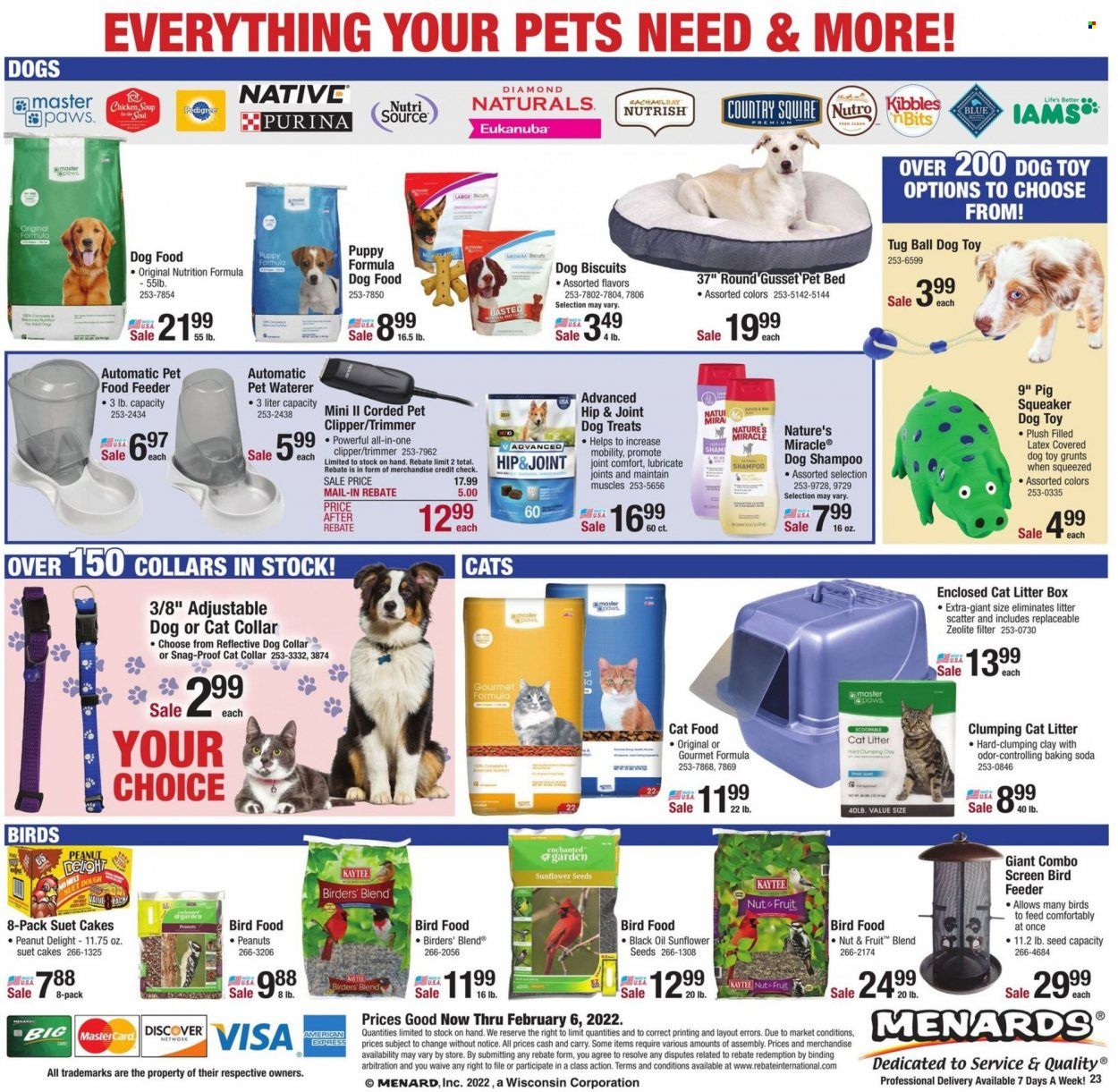 Menards Weekly Ad Flyer January 29 to February 5