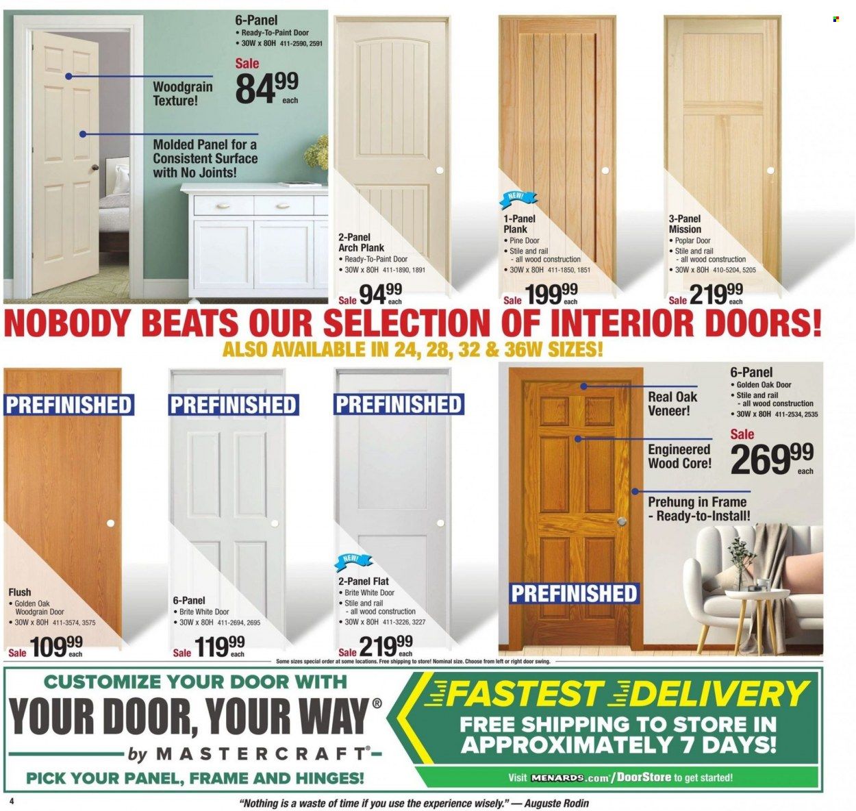 Menards Weekly Ad Flyer January 29 to February 5