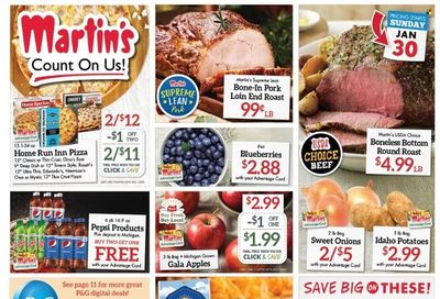 Martin’s (IN, MI) Weekly Ad Flyer January 29 to February 5