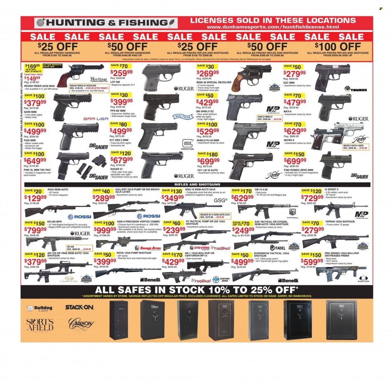 Dunham's Sports (MI, PA, WI) Weekly Ad Flyer January 29 to February 5