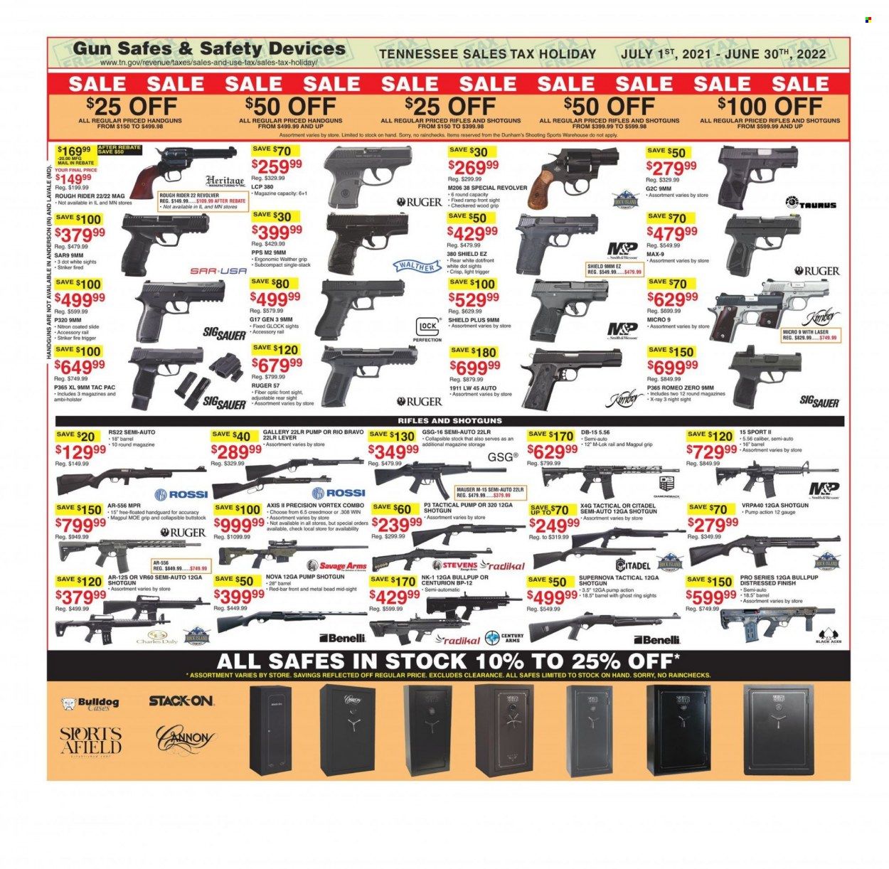 Dunham's Sports (TN) Weekly Ad Flyer January 29 to February 5