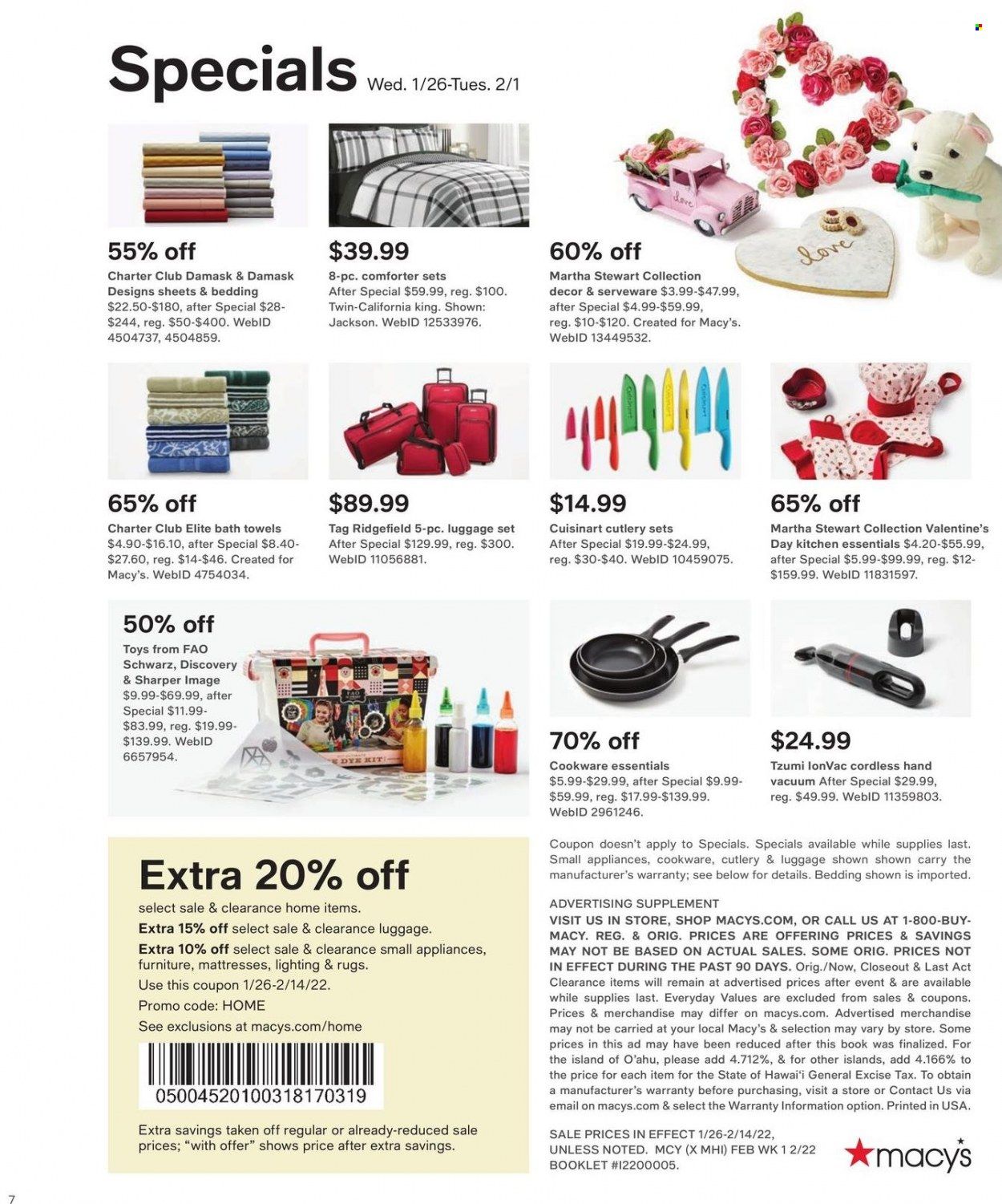 Macy's Weekly Ad Flyer January 31 to February 7