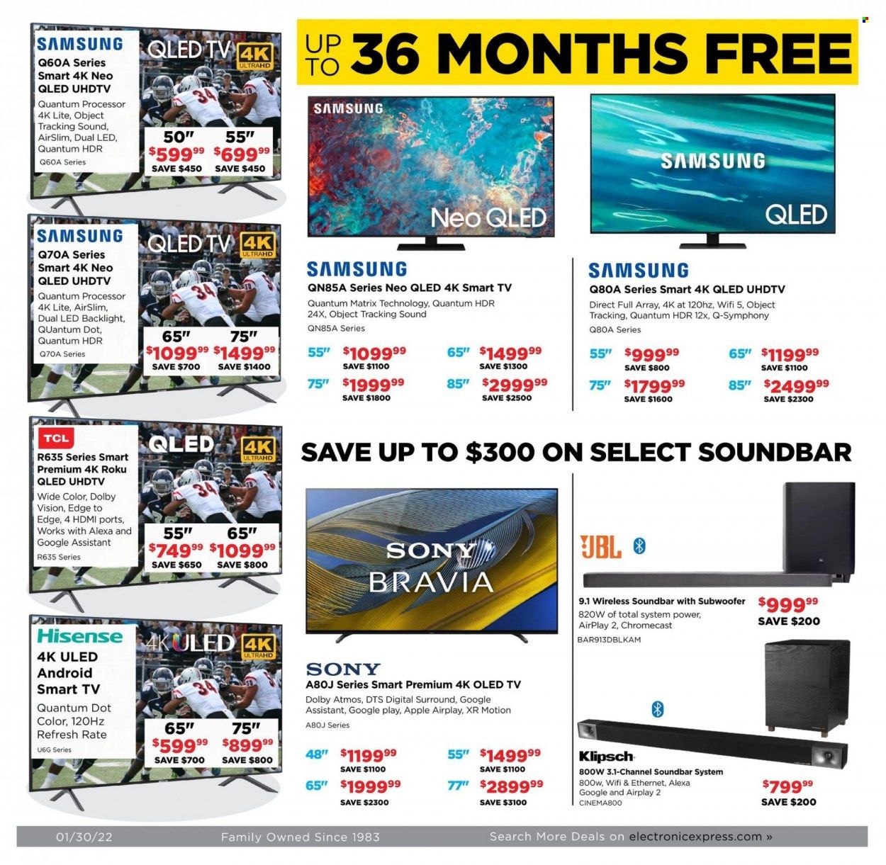 Electronic Express (AL, TN) Weekly Ad Flyer January 31 to February 7