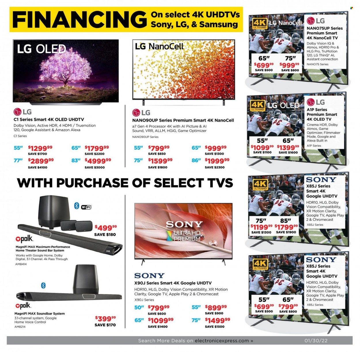 Electronic Express (AL, TN) Weekly Ad Flyer January 31 to February 7