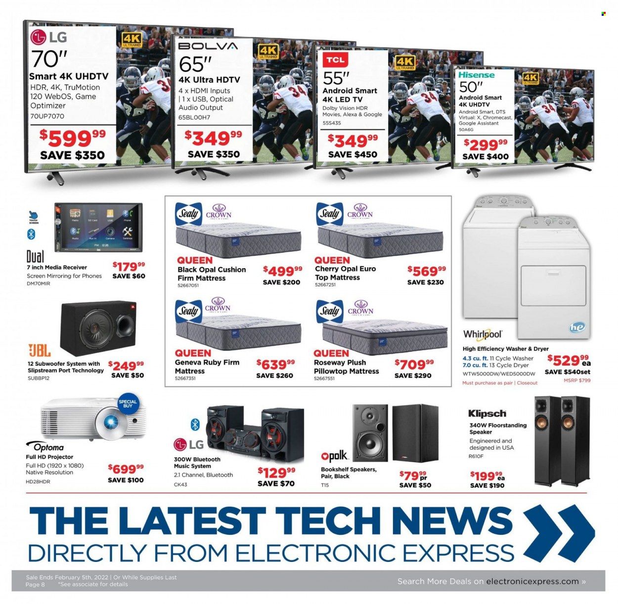Electronic Express (AL, TN) Weekly Ad Flyer January 31 to February 7