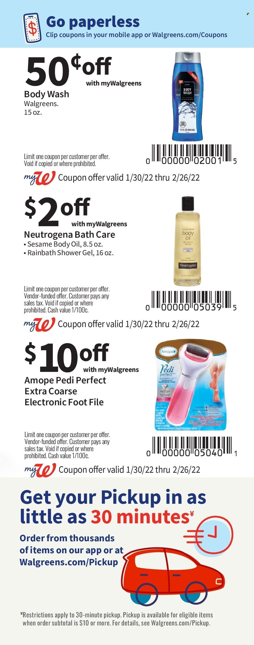 Walgreens Weekly Ad Flyer January 31 to February 7