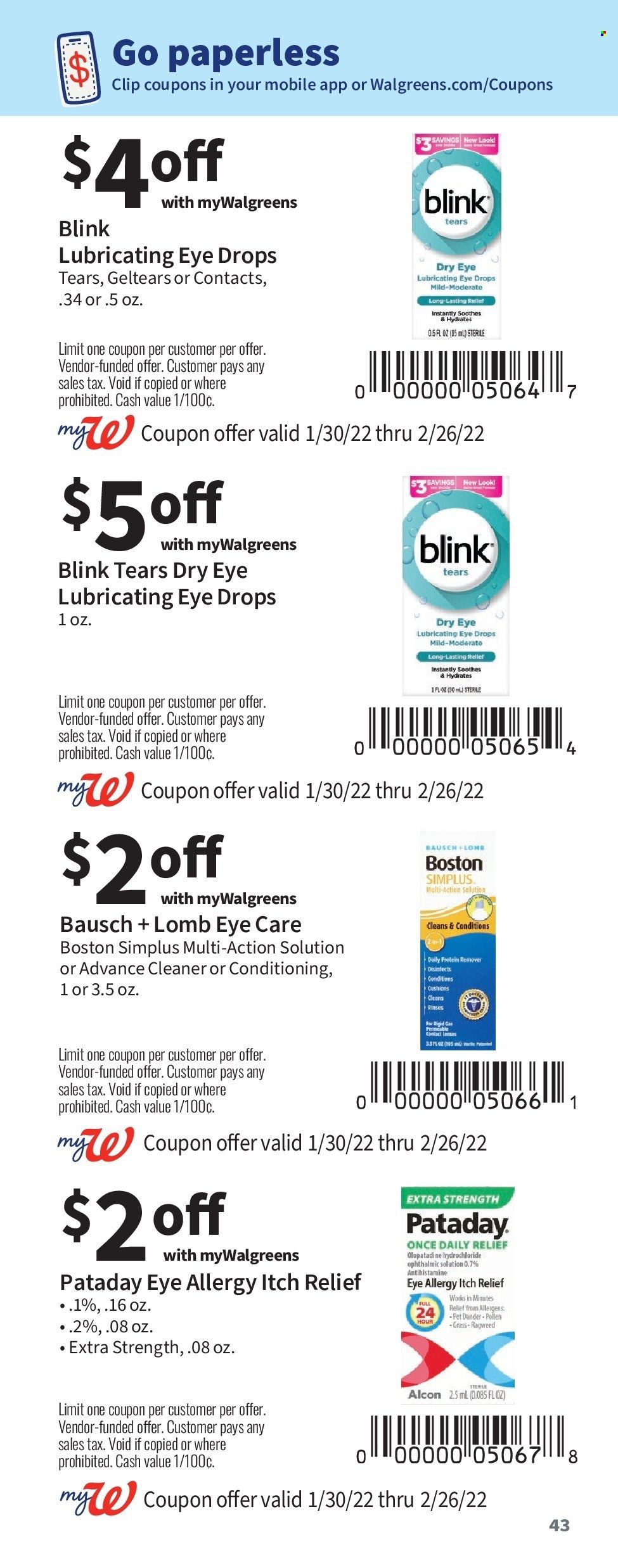 Walgreens Weekly Ad Flyer January 31 to February 7