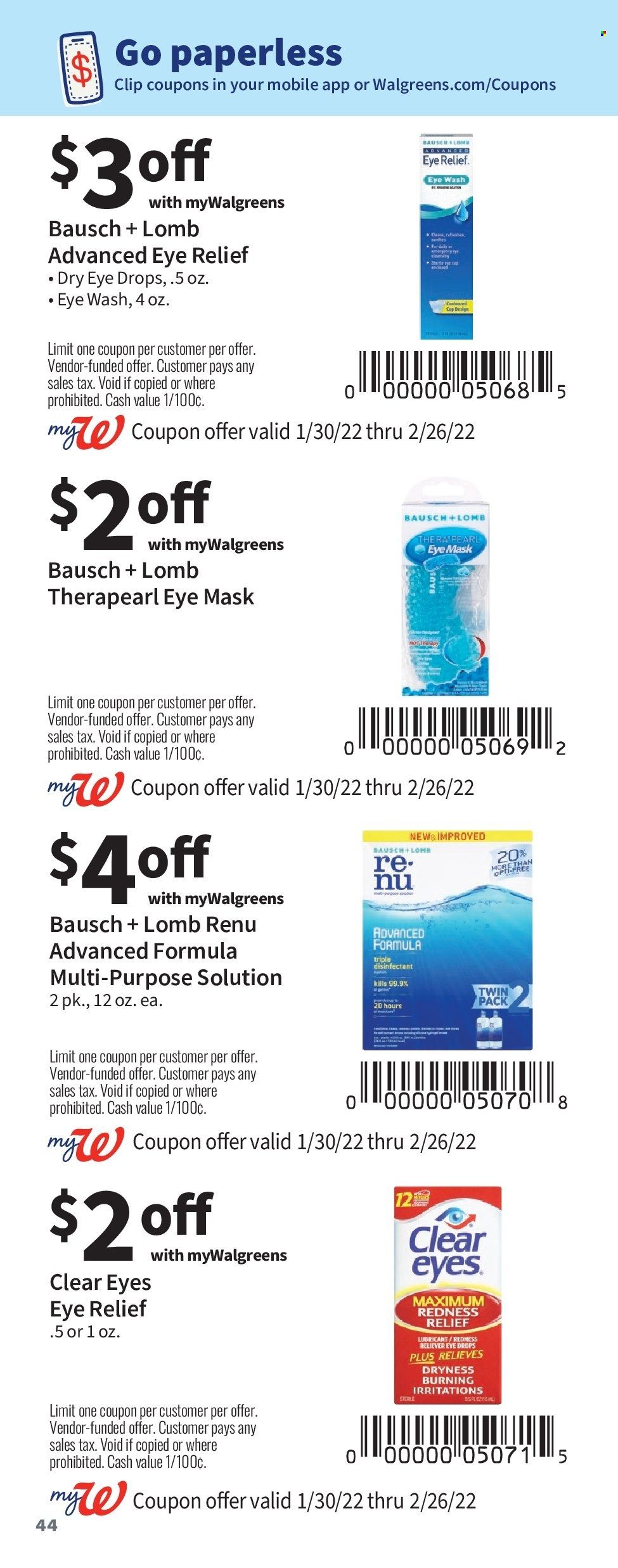 Walgreens Weekly Ad Flyer January 31 to February 7