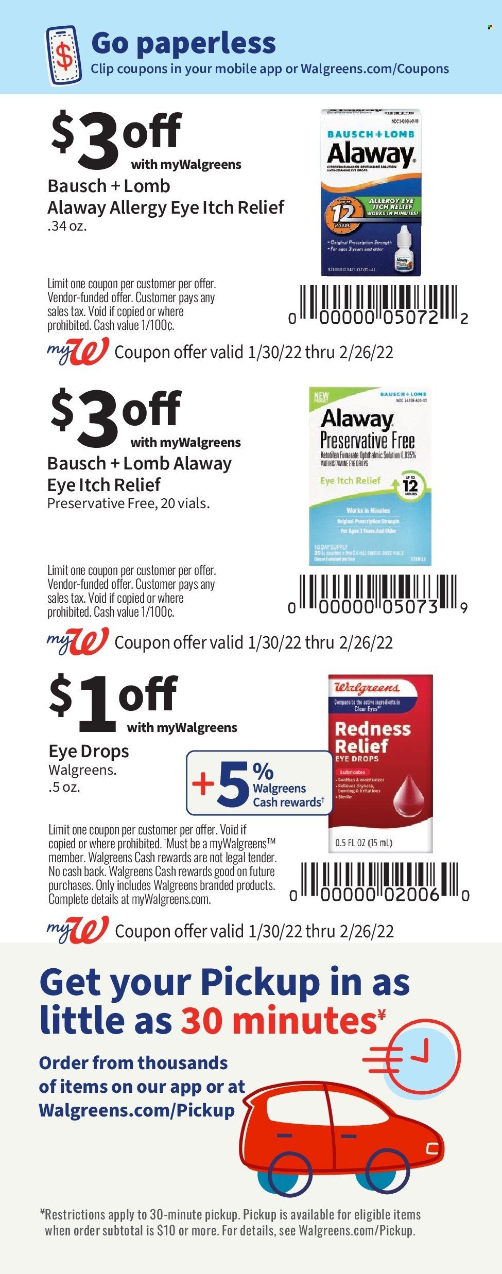 Walgreens Weekly Ad Flyer January 31 to February 7