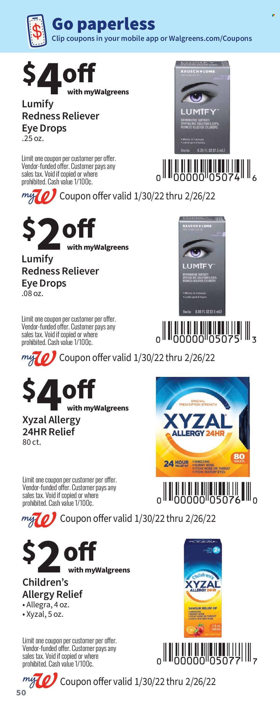 Walgreens Weekly Ad Flyer January 31 to February 7
