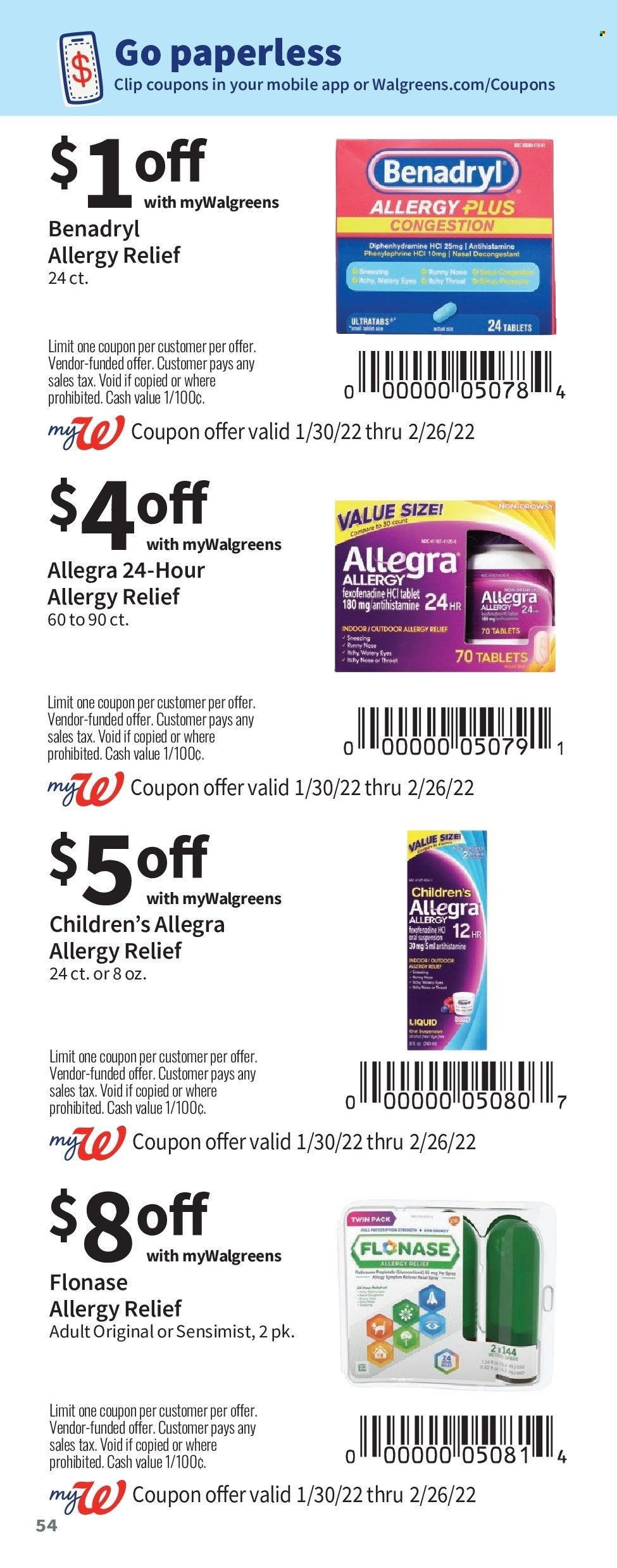 Walgreens Weekly Ad Flyer January 31 to February 7