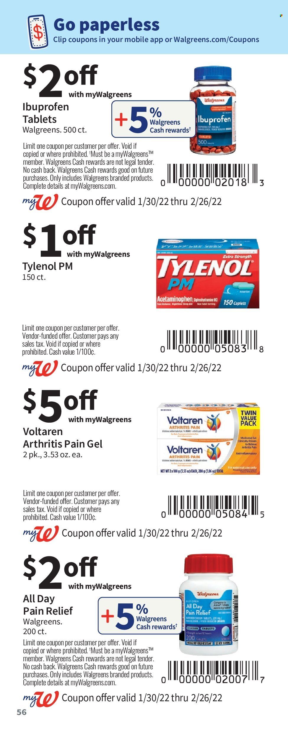 Walgreens Weekly Ad Flyer January 31 to February 7