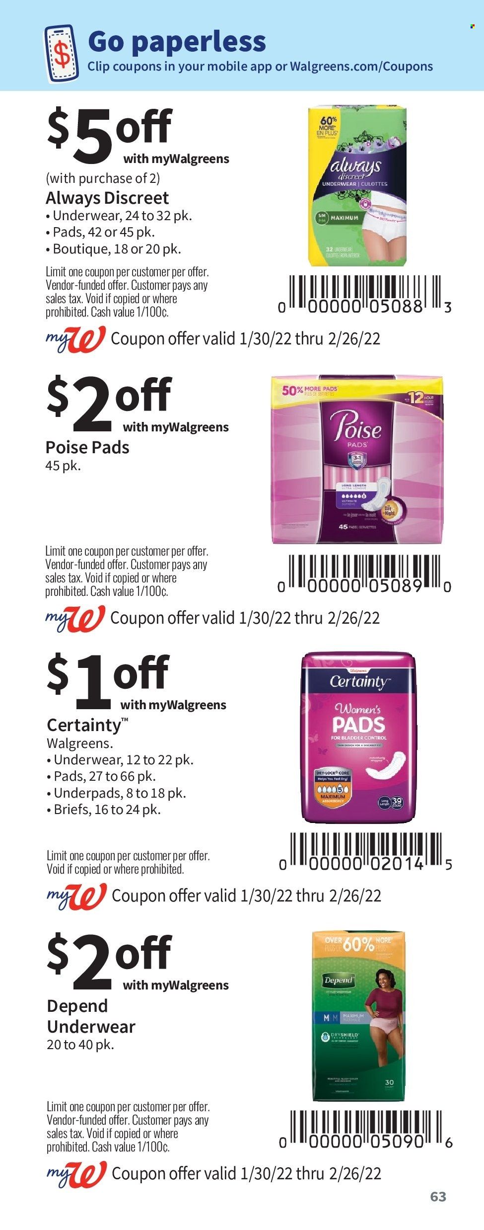 Walgreens Weekly Ad Flyer January 31 to February 7