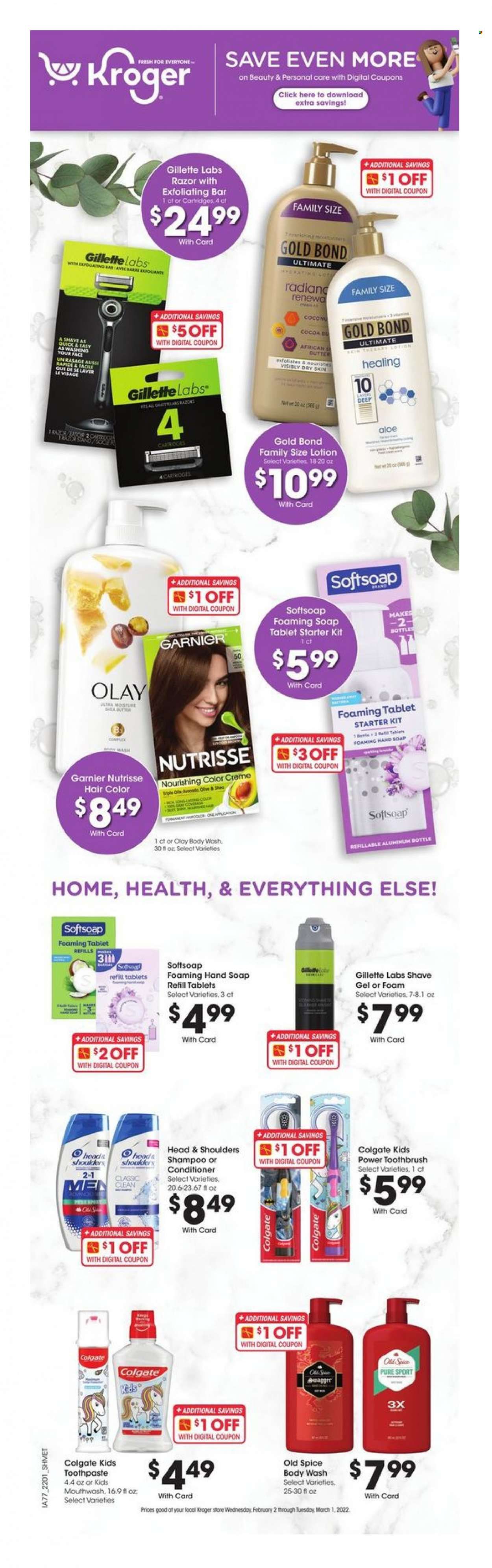 Kroger (GA, IL, LA, MI, OK, SC, TN, TX, VA) Weekly Ad Flyer February 1 to February 8