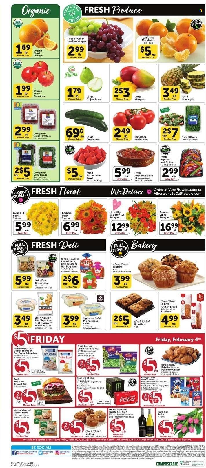 Albertsons (CA, ID, LA, MT, OR, TX, WA) Weekly Ad Flyer February 1 to February 8