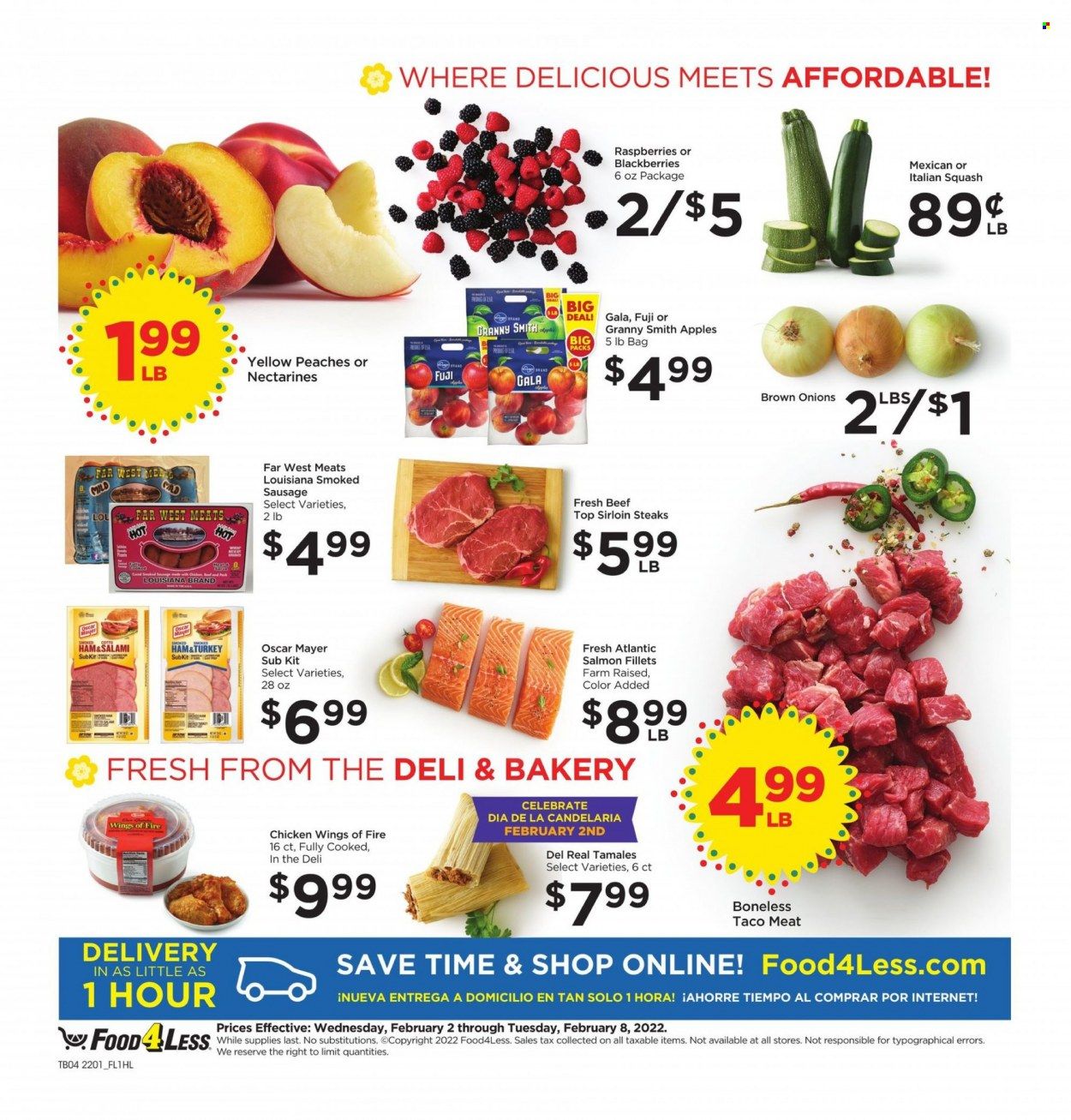 Food 4 Less (CA) Weekly Ad Flyer February 1 to February 8