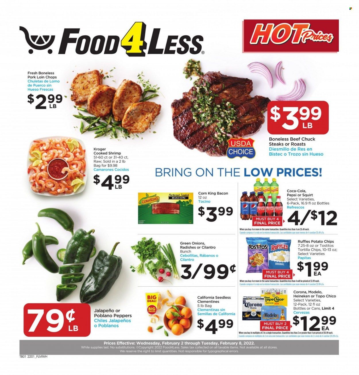 Food 4 Less (IL) Weekly Ad Flyer February 1 to February 8