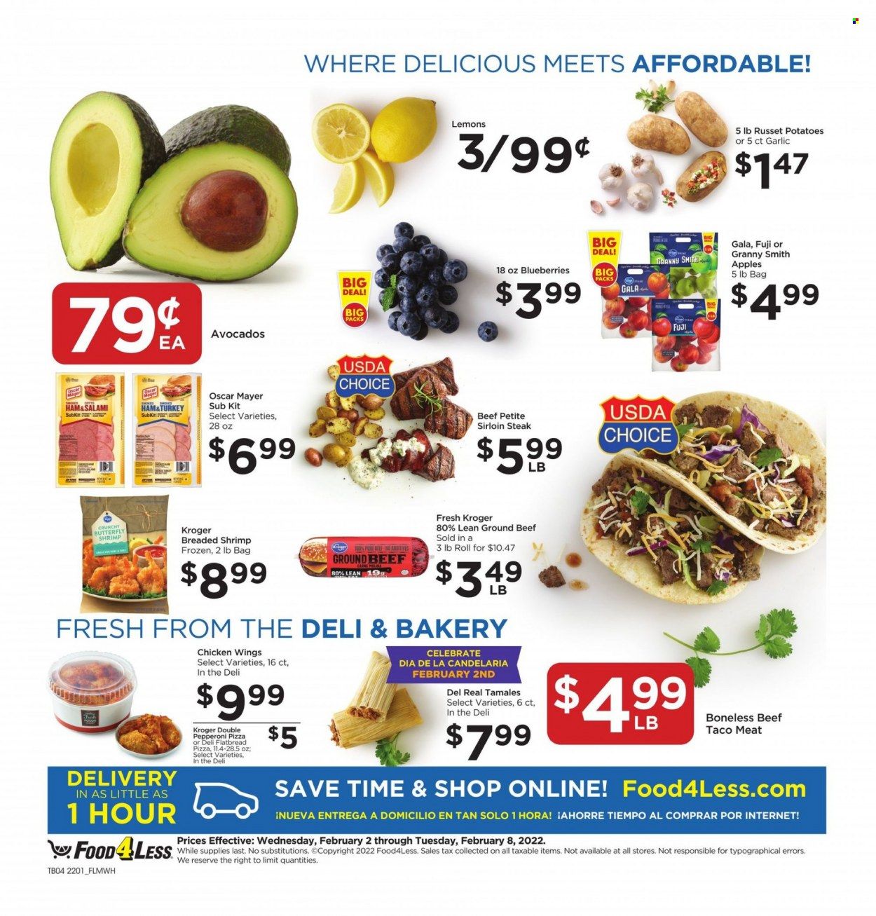 Food 4 Less (IL) Weekly Ad Flyer February 1 to February 8