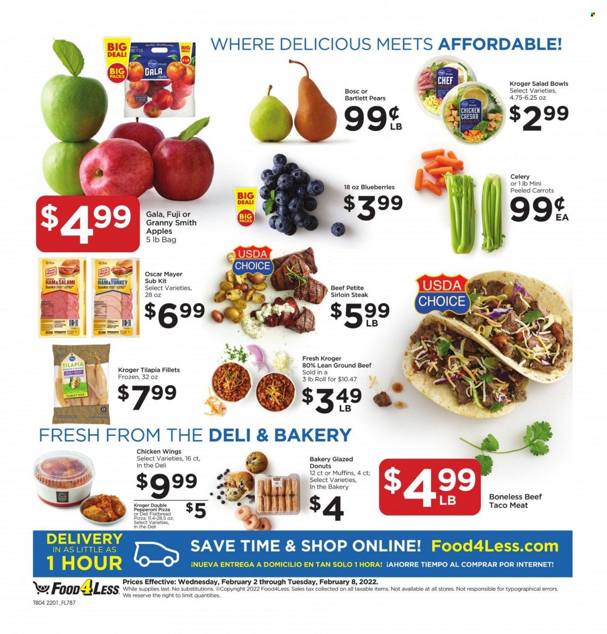 Food 4 Less (IN) Weekly Ad Flyer February 1 to February 8