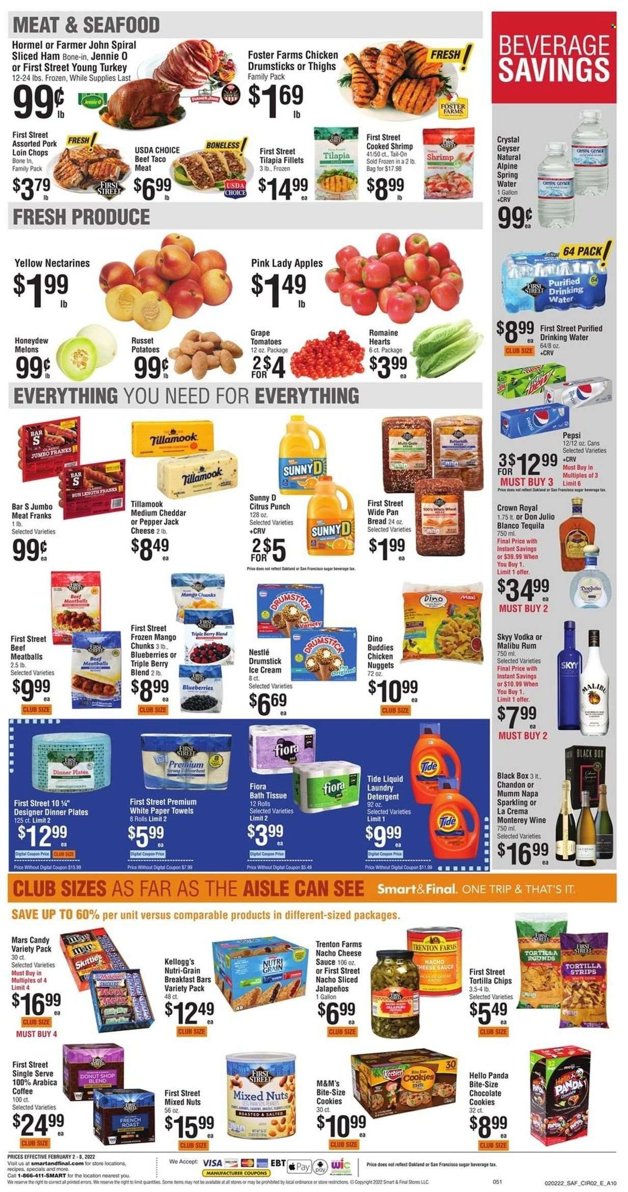 Smart & Final (AZ, CA) Weekly Ad Flyer February 1 to February 8