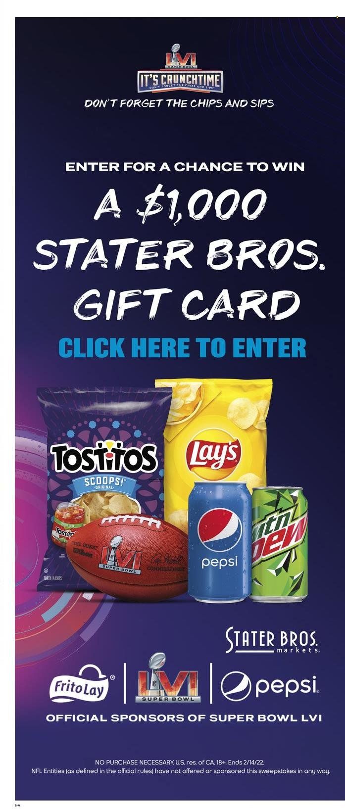 Stater Bros. (CA) Weekly Ad Flyer February 1 to February 8