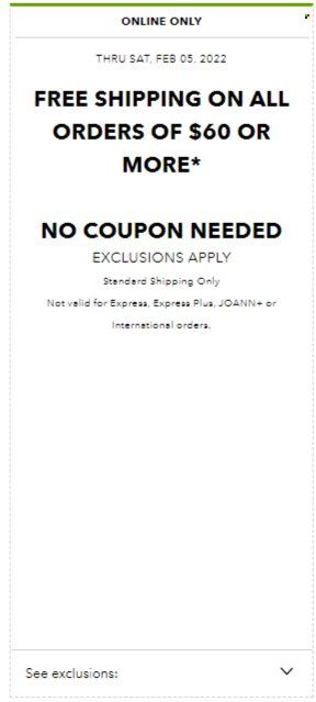 JOANN Weekly Ad Flyer February 1 to February 8