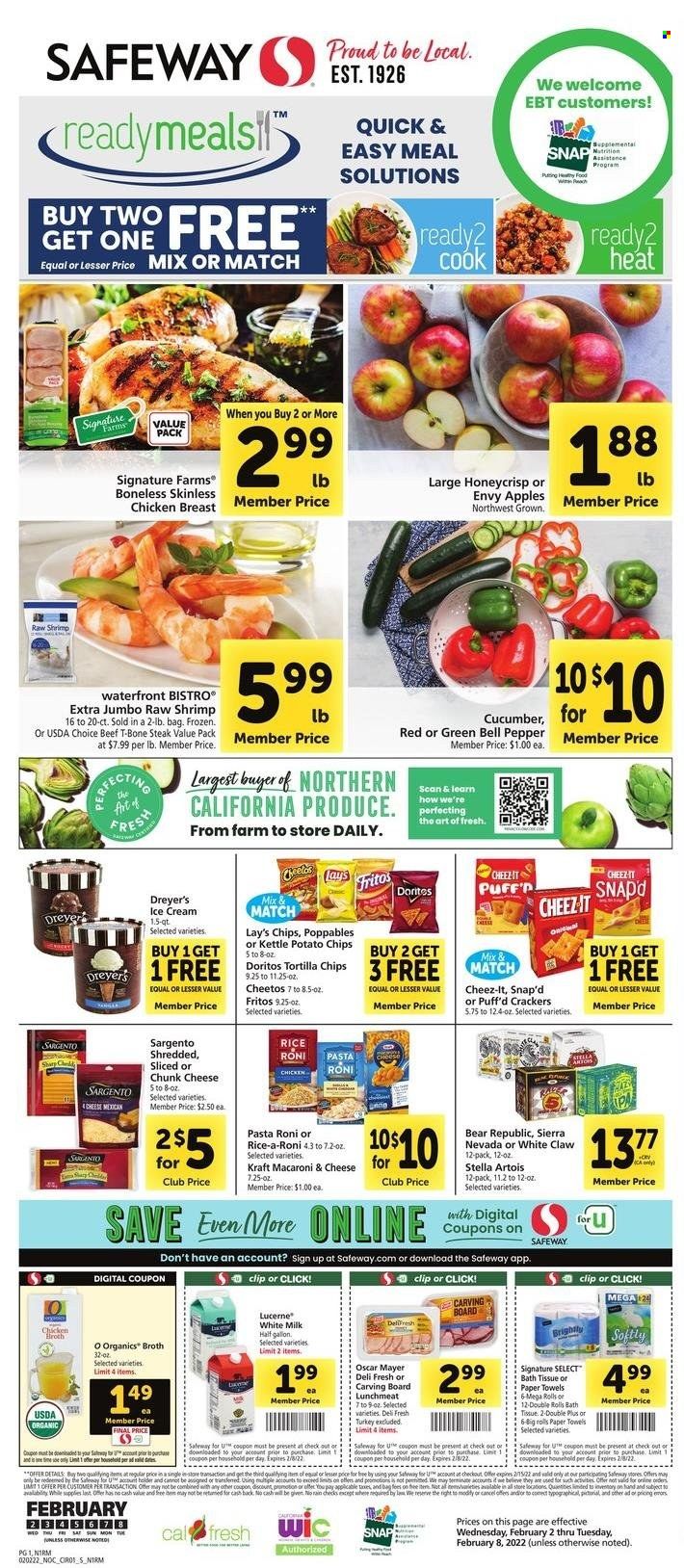 Safeway (AZ, CA, CO, HI, MD, NE, OR, VA, WA) Weekly Ad Flyer February 1 to February 8