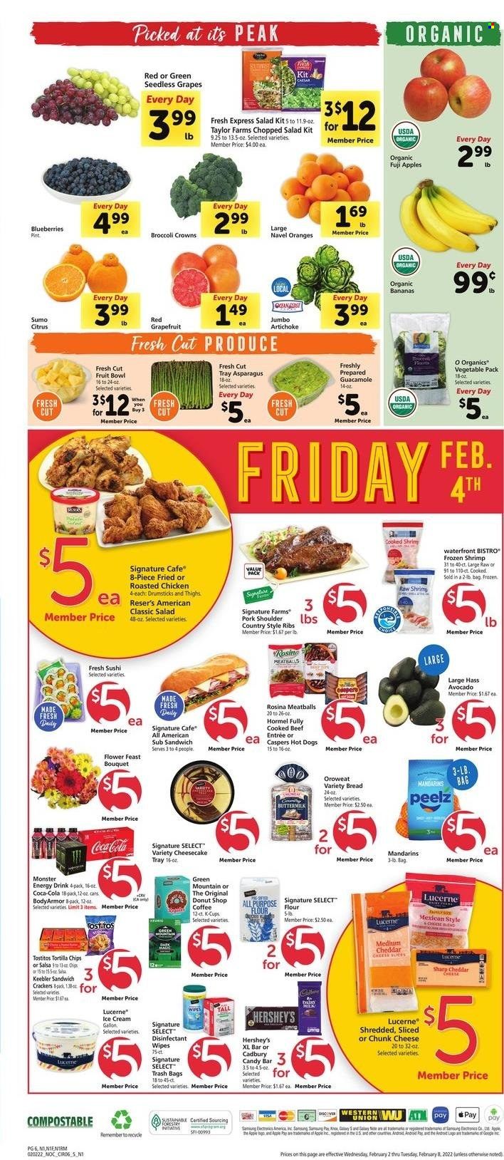 Safeway (AZ, CA, CO, HI, MD, NE, OR, VA, WA) Weekly Ad Flyer February 1 to February 8