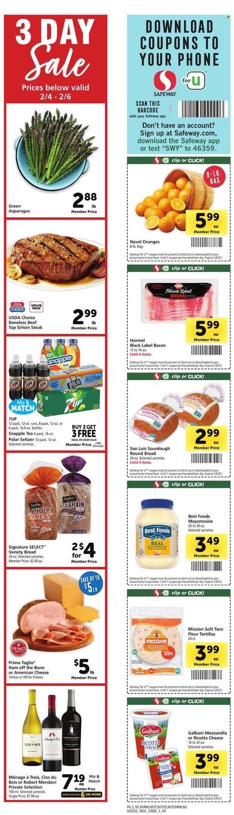 Safeway (AZ, CA, CO, HI, MD, NE, OR, VA, WA) Weekly Ad Flyer February 1 to February 8
