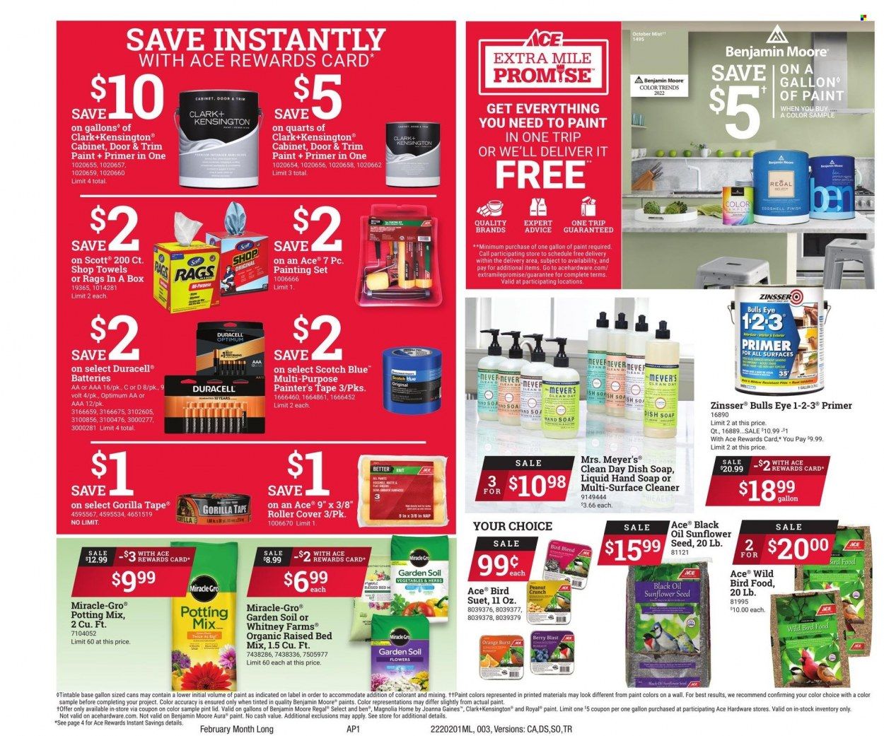 ACE Hardware Weekly Ad Flyer February 1 to February 8