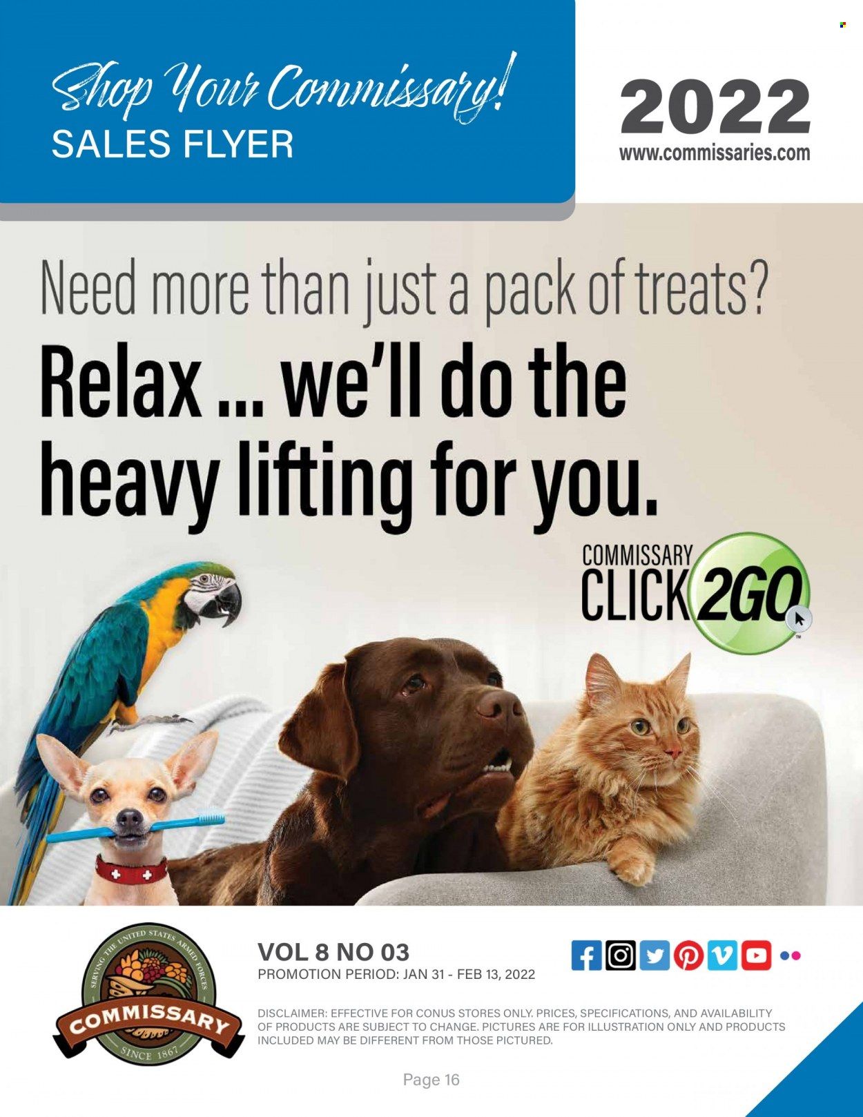 Commissary Weekly Ad Flyer February 1 to February 8