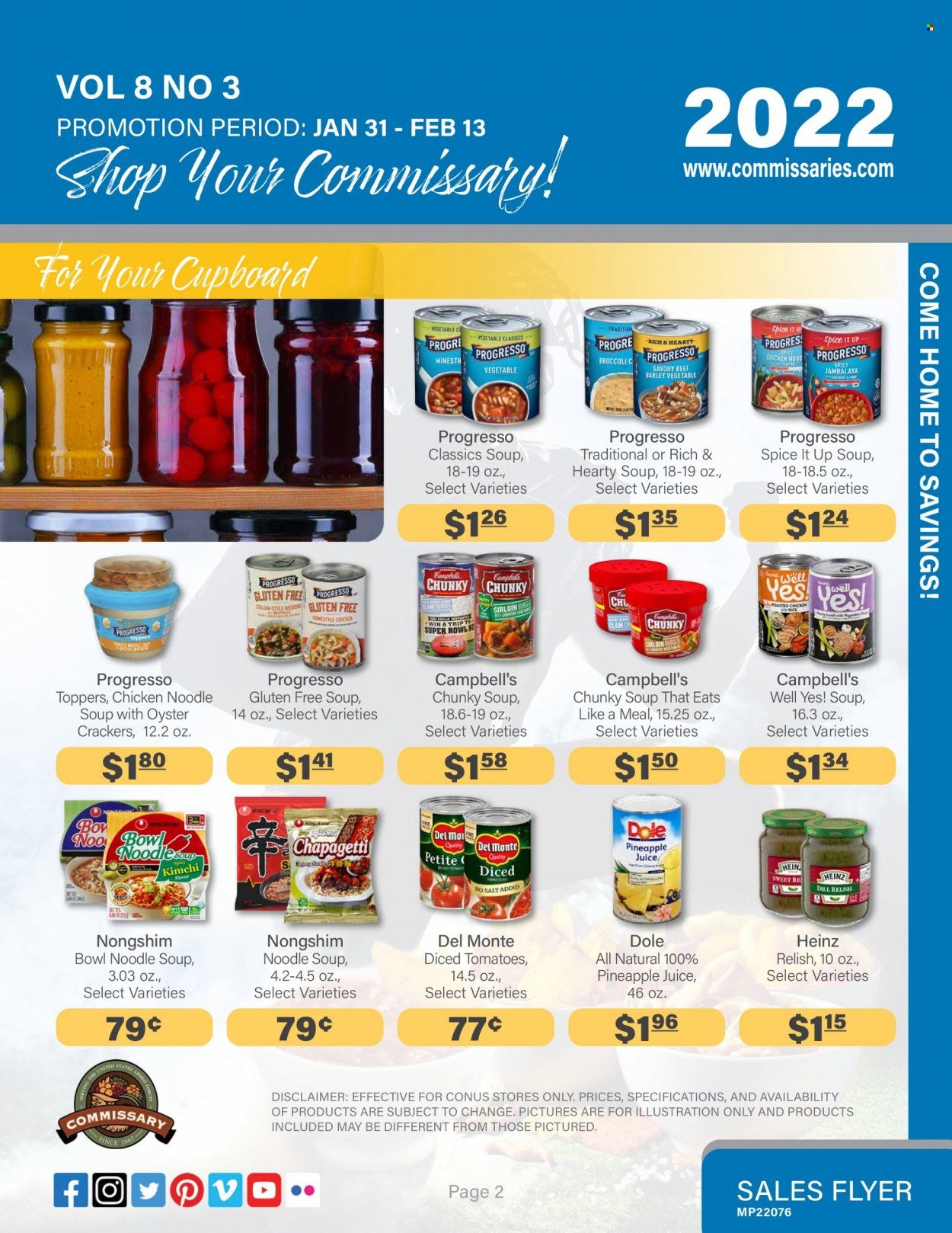 Commissary Weekly Ad Flyer February 1 to February 8