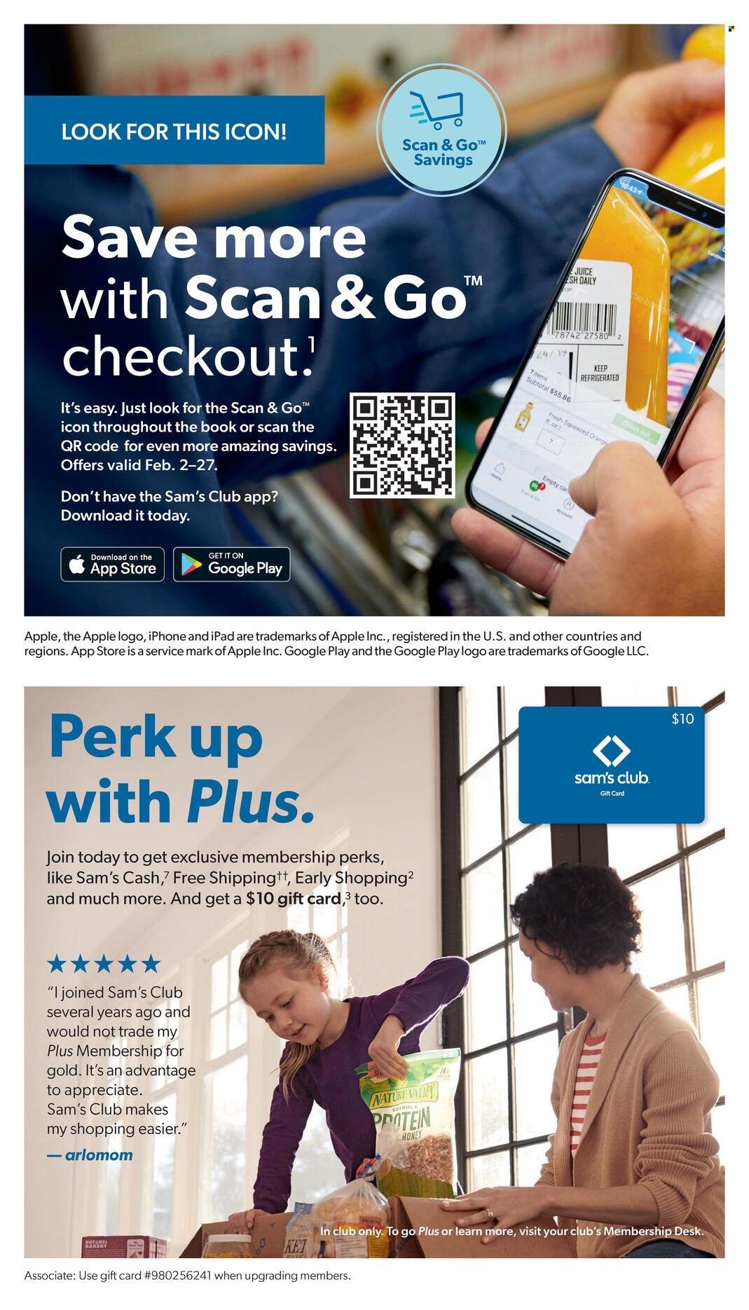 Sam's Club Weekly Ad Flyer February 2 to February 9