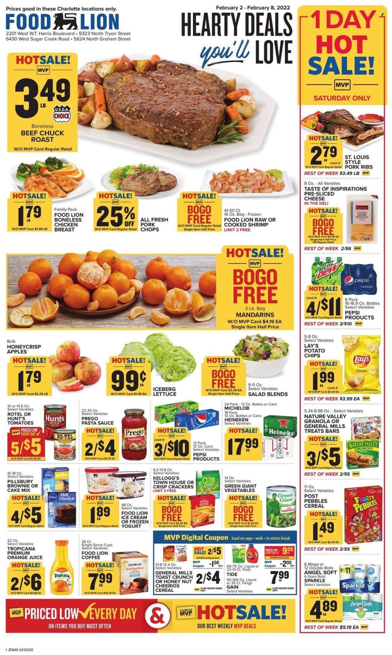 Food Lion (NC) Weekly Ad Flyer February 2 to February 9