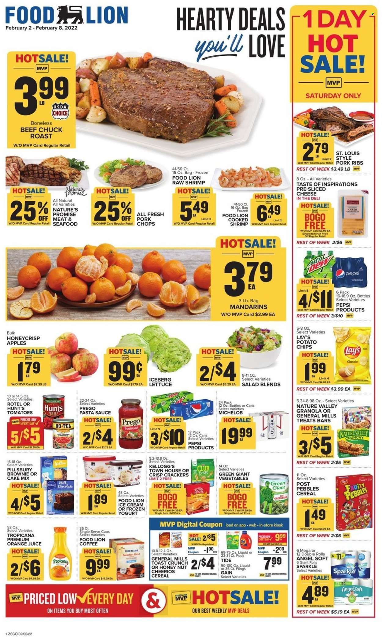 Food Lion (SC) Weekly Ad Flyer February 2 to February 9