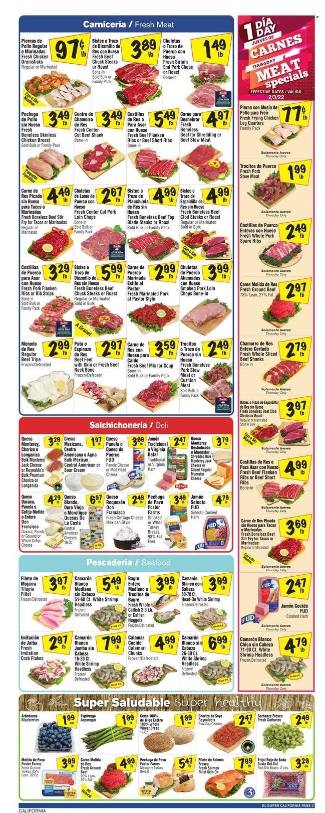 El Super (CA, NM, NV, TX) Weekly Ad Flyer February 2 to February 9