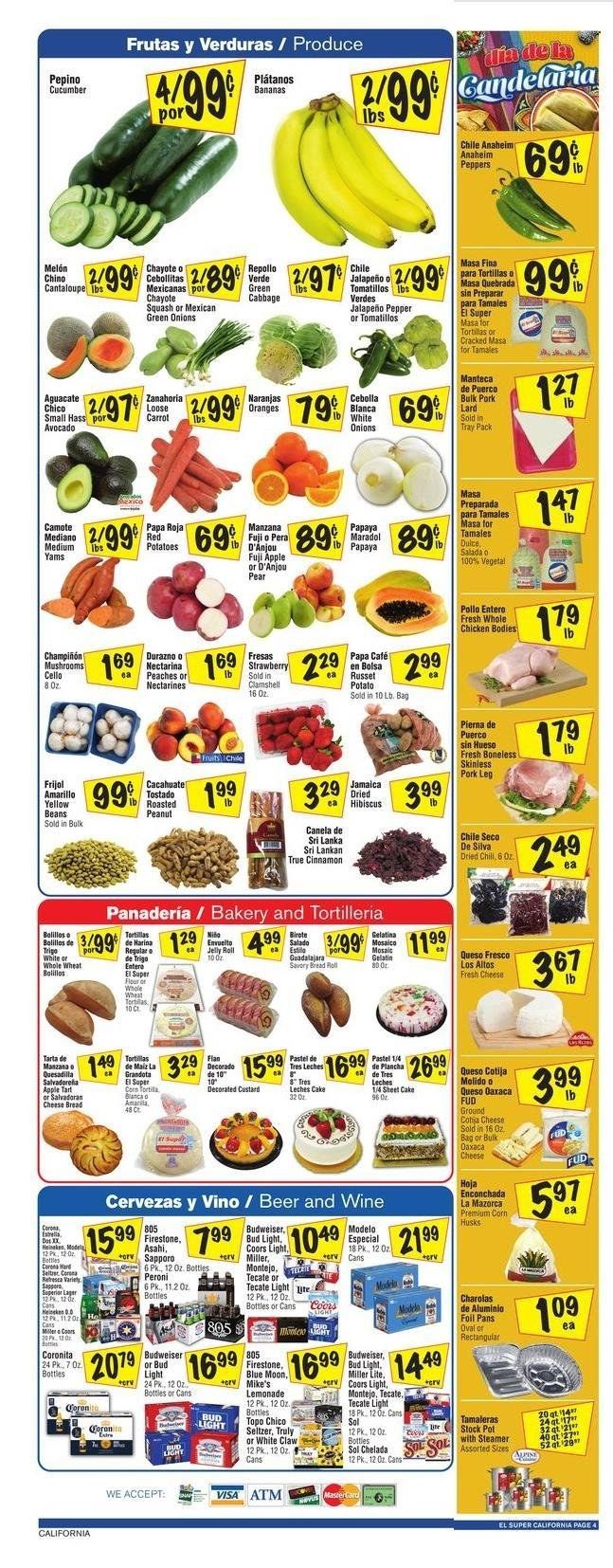 El Super (CA, NM, NV, TX) Weekly Ad Flyer February 2 to February 9