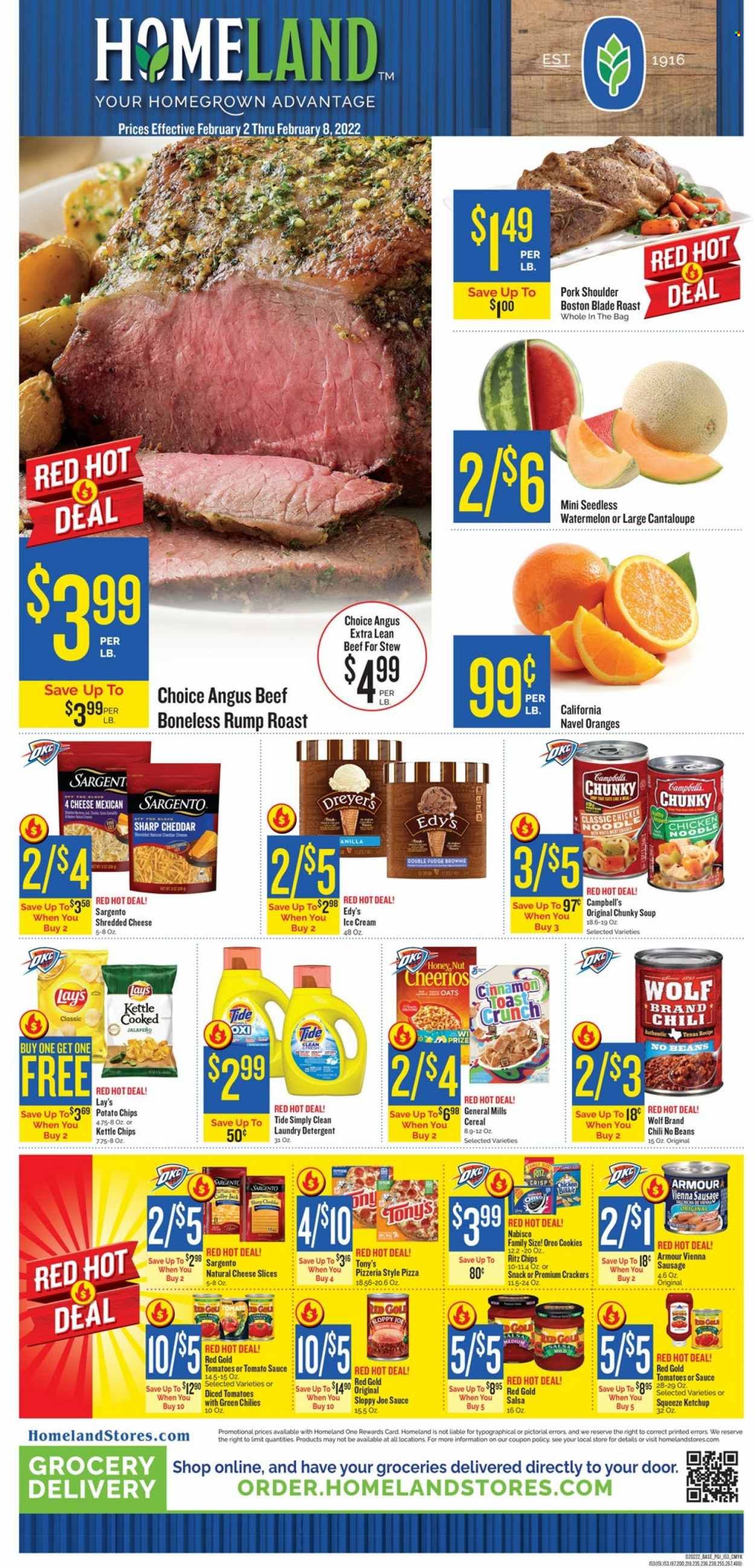 Homeland (OK, TX) Weekly Ad Flyer February 2 to February 9