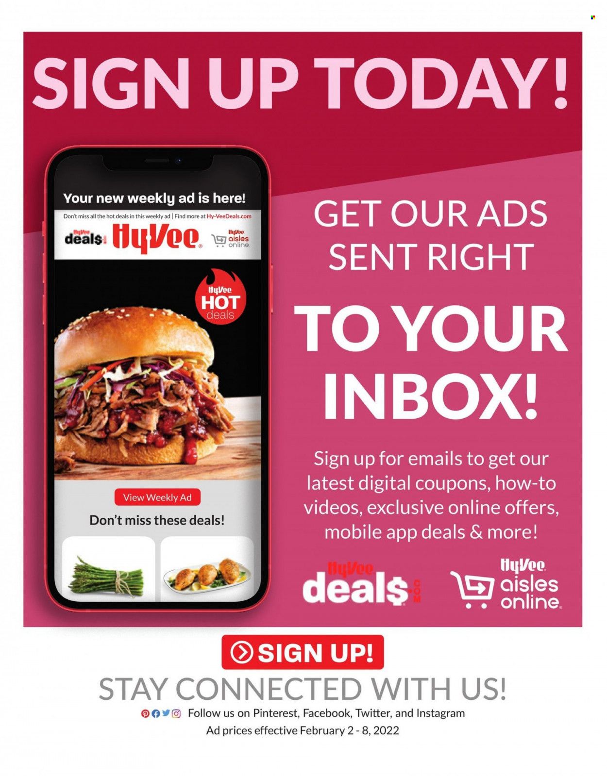 Hy-Vee (IA, IL, KS, MO) Weekly Ad Flyer February 2 to February 9