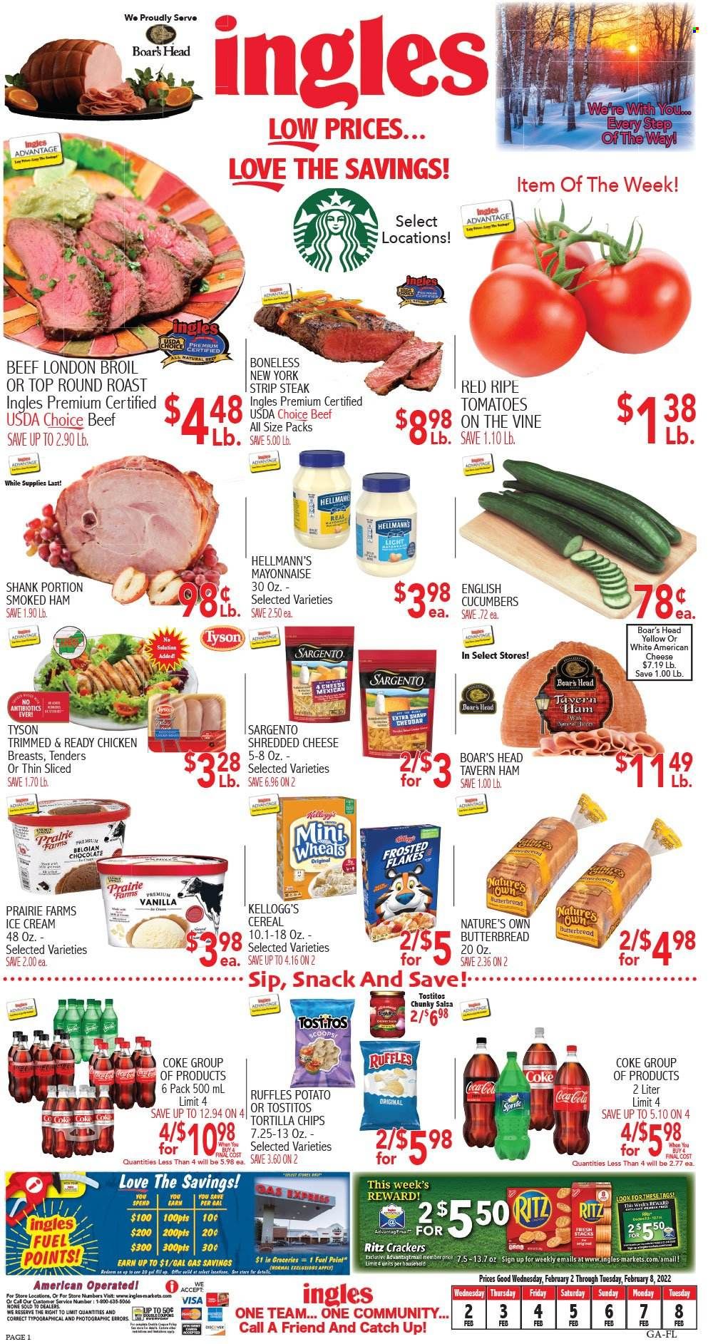 Ingles (GA, NC, SC, TN) Weekly Ad Flyer February 2 to February 9