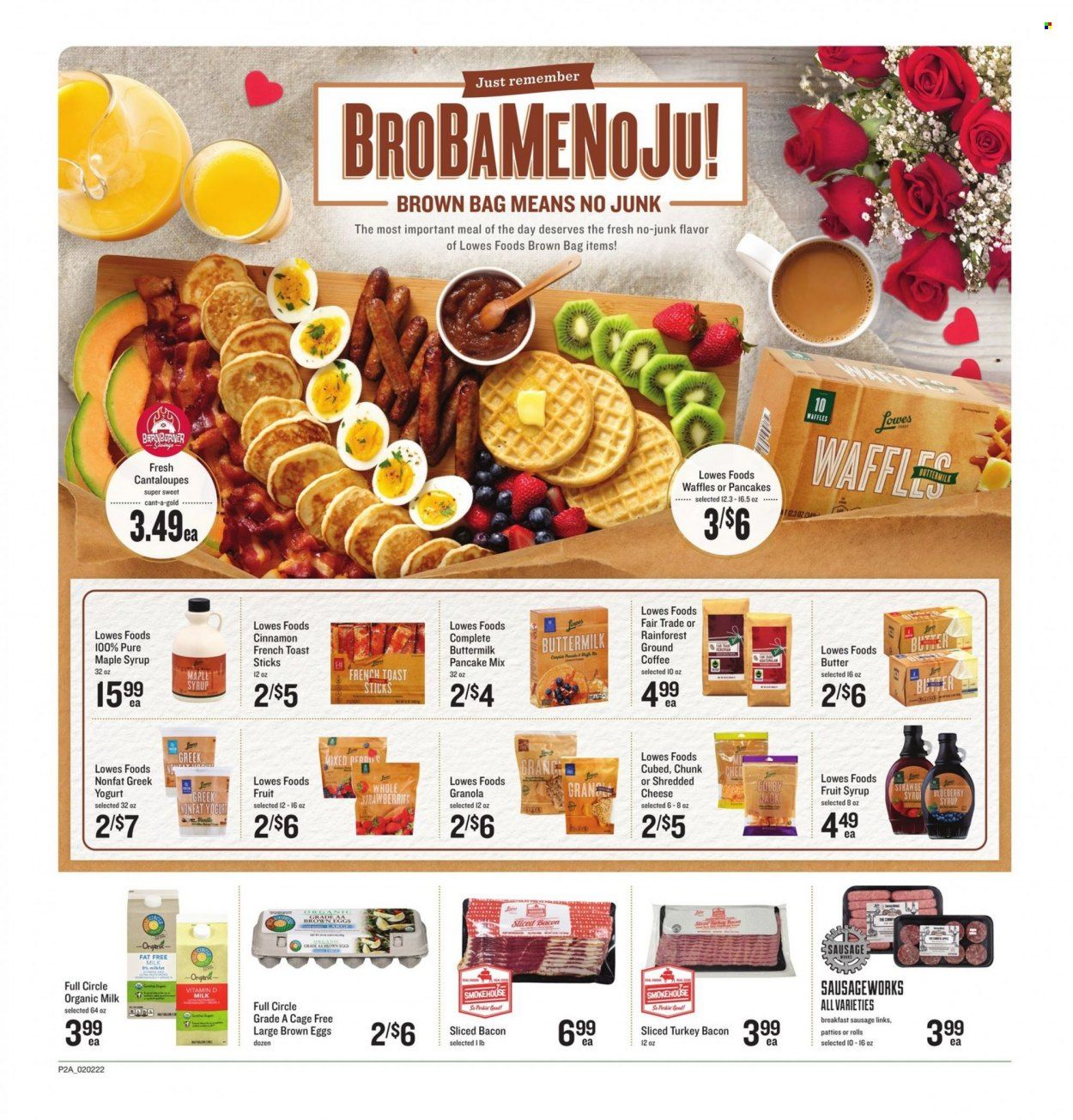 Lowes Foods Weekly Ad Flyer February 2 to February 9