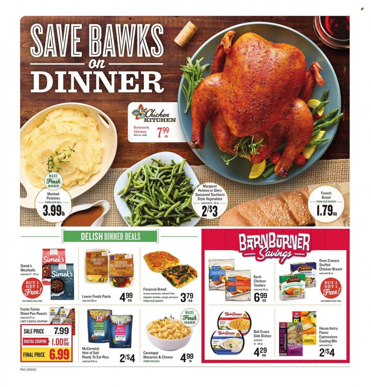Lowes Foods Weekly Ad Flyer February 2 to February 9