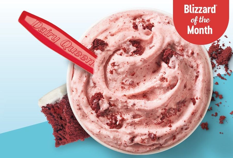Dairy Queen Welcomes Back the Popular Red Velvet Cake Blizzard this February Dairy Queen Welcomes Back the Popular Red Velvet Cake Blizzard this February